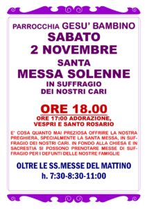 AVVISO.MESSA.SOLENNE.2.NOVEMBRE.A.4.DI SABATO